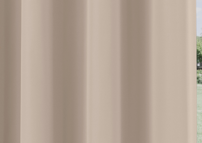 Supersoft Eyelet, Beige - Ready Made Curtains - Image 5